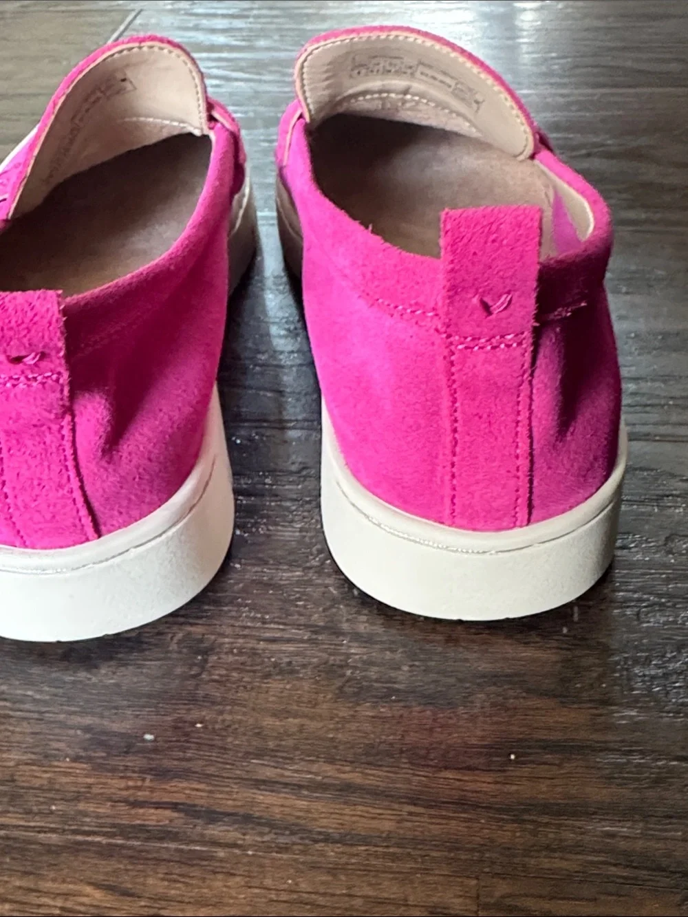 Vionic Magenta Pink 🩷 Suede Penny Loafers - Picture 7 of 13